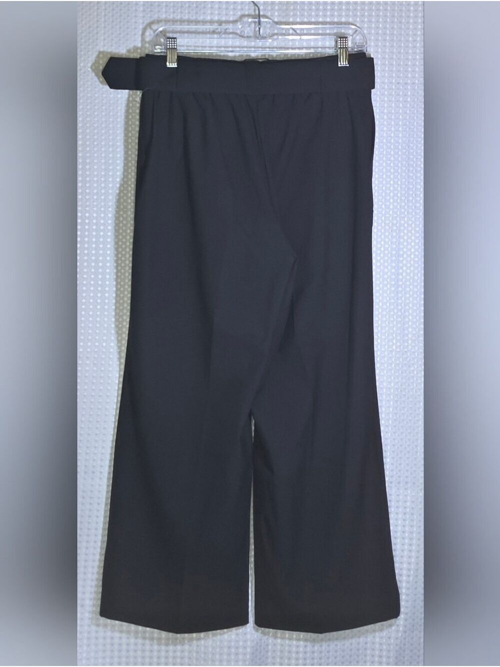 Rachel Zoe NWOT Black Ankle Pants Quiet Luxury Office Siren Minimalist Size 6 - Picture 8 of 10